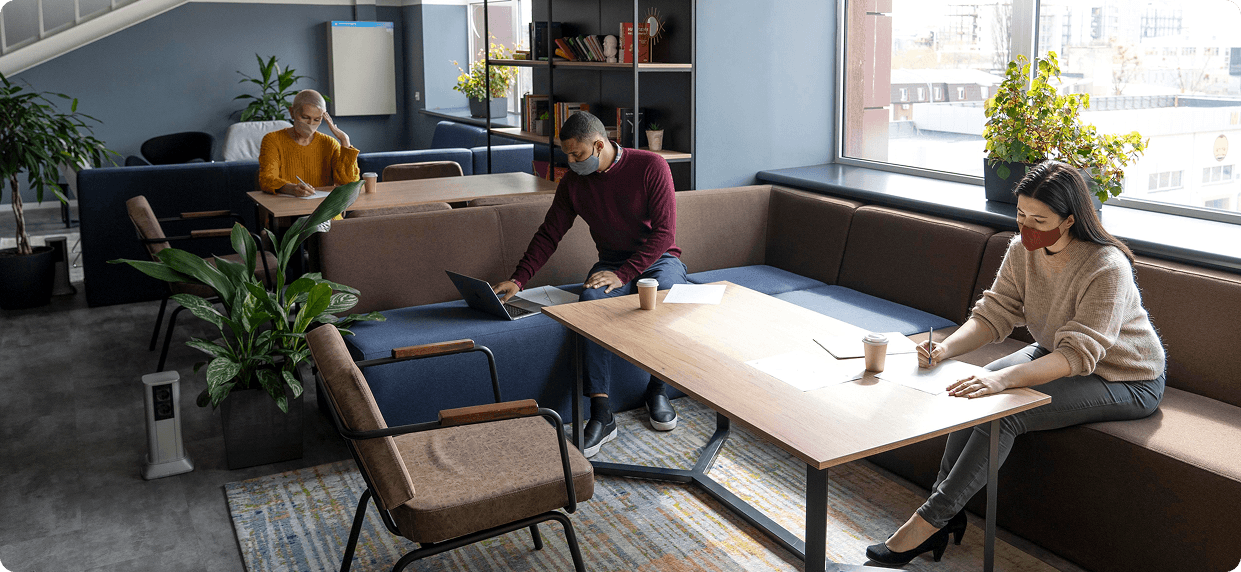 The CoWork Kerala team ready to help you find a workspace