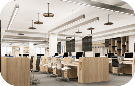 Modern workspace