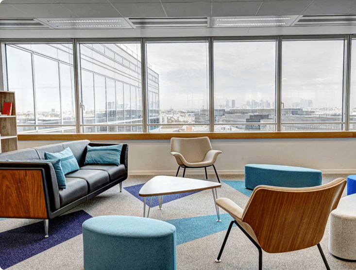 Furnished private office ready to move in